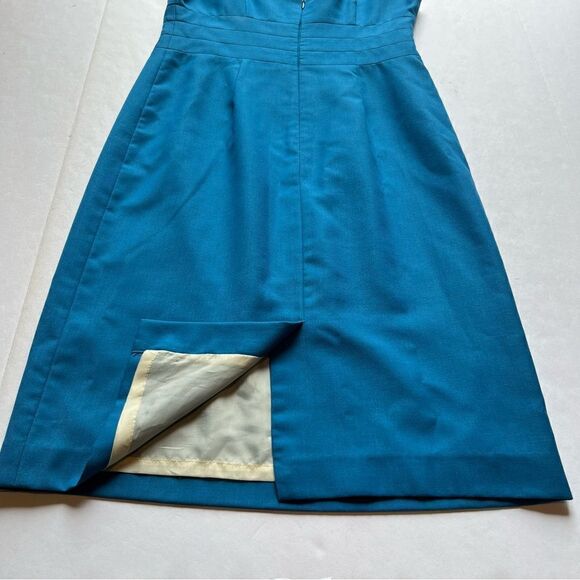 Banana Republic Outlet Women's Sleeveless Sheath Dress Royal Blue Size 2 - Picture 8 of 11